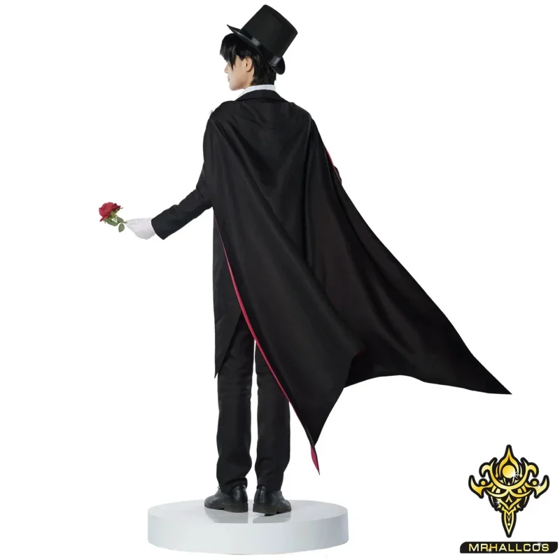 MRHALLCOS Amin Cosplay Sailors Moons Chiba Mamoru Kristall Smoking Outfits Kostüm Halloween Party Kind Kind Erwachsene Männer Plus Größe