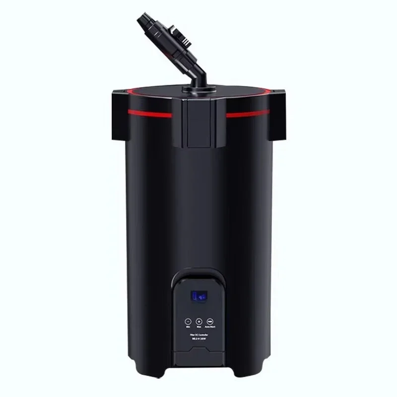 Ultra-quiet tank external aquarium filter for large fish tanks and aquariums