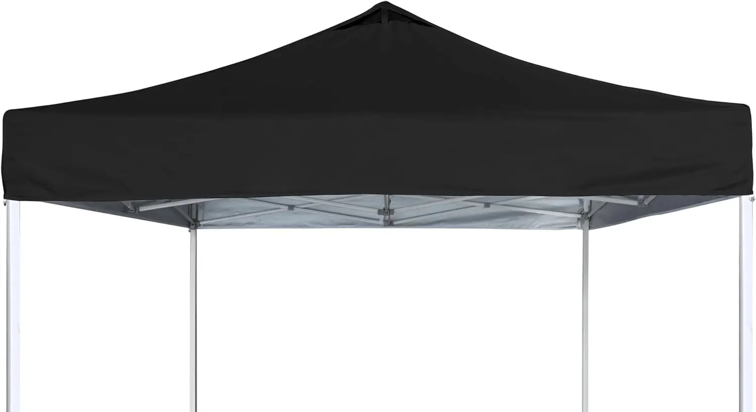

Commercial 10x10 Pop Up Canopy Replacement Cover Top with Air Vent,Canopy Cover ONLY, (Black)