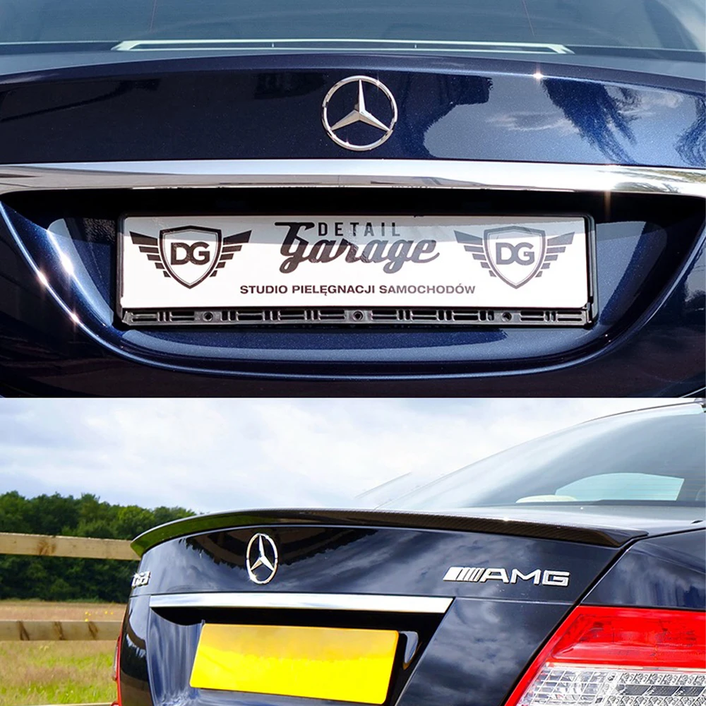 لمرسيدس بنز سيارة الأصلي الخلفي شارة الذيل شعار لاصقة تزيين ل W204 C300 الفئة 2008 2009 2010 2011 2012 2013 2015