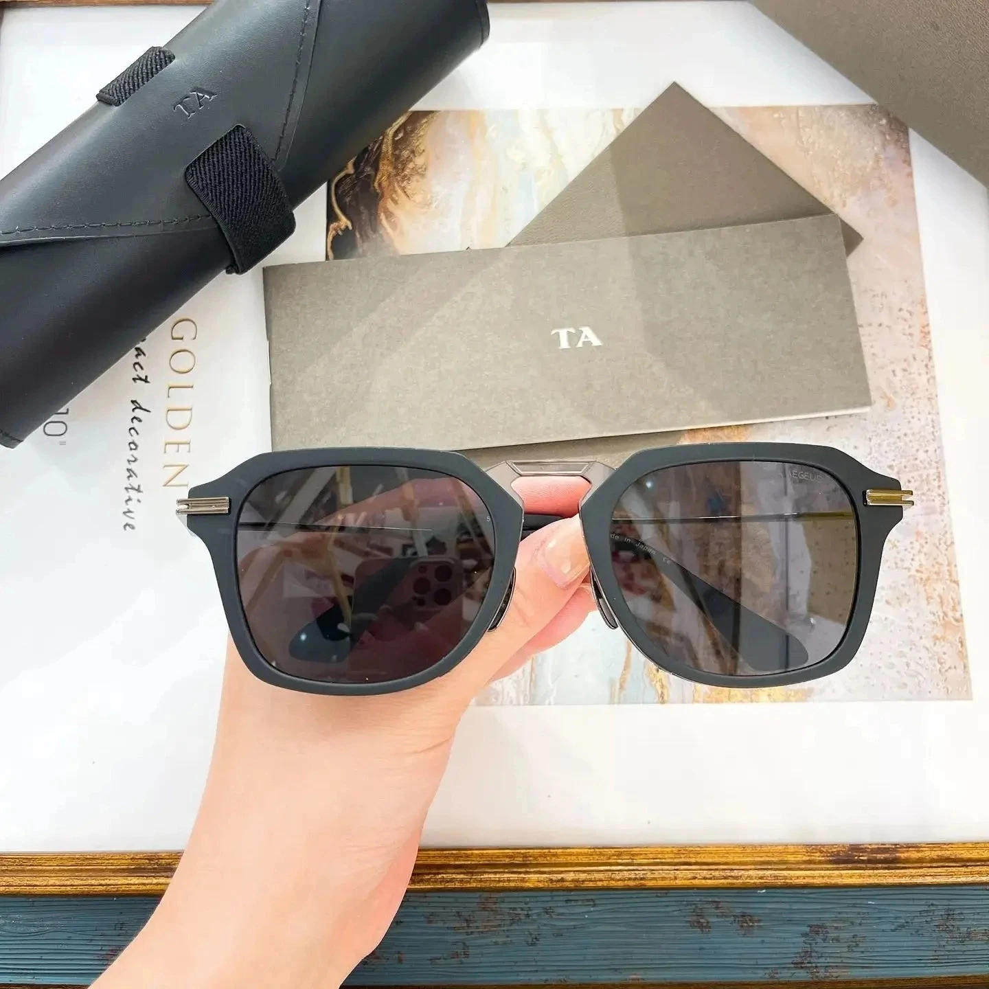 

Authentic For DIYTA DT AEGEUS DTX413 Luxury Design Men Women Sun Glasses Premium Leisure Business Male Couple Eyewear With Box