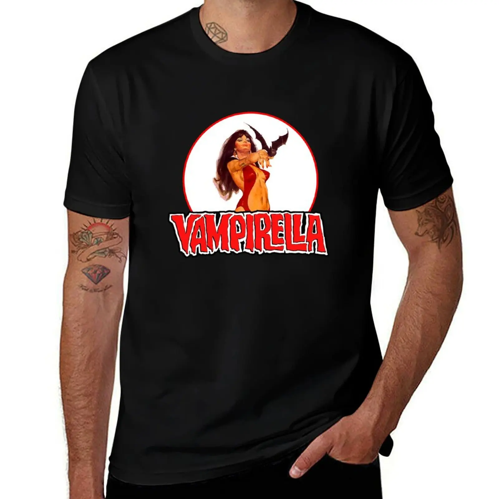 

heavy T-Shirt shirt man t for cotton casual shirts cotton shirt Classic man t man t Vampirella