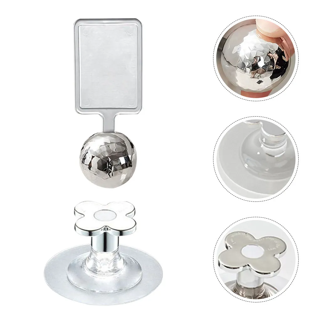 

4Pcs Sticky Toilet Seat Lifter Handle Universal Adhesive Toilet Lid Lifter for Most Toilets Hygienic Touch- Solution
