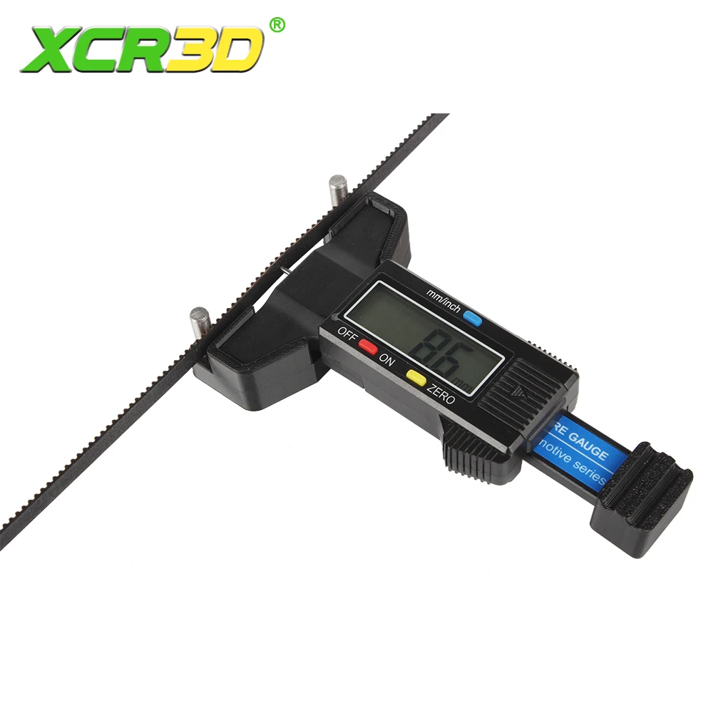 XCR3D 3D Printer Parts 2GT Timing Belt Tensiometer GT2 Synchronous Opening Rubber Belt Tension Gauge Tester Tightness Detection