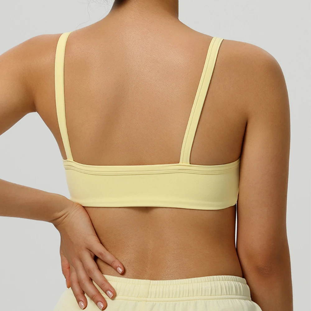 

Спортивный бюстгальтер высокой интенсивности, женский противоударный топ с лямкой на шее, высокая поддержка, пуш-ап с открытой спиной, спортивная одежда, нижнее белье для фитнеса, йоги и тренировок