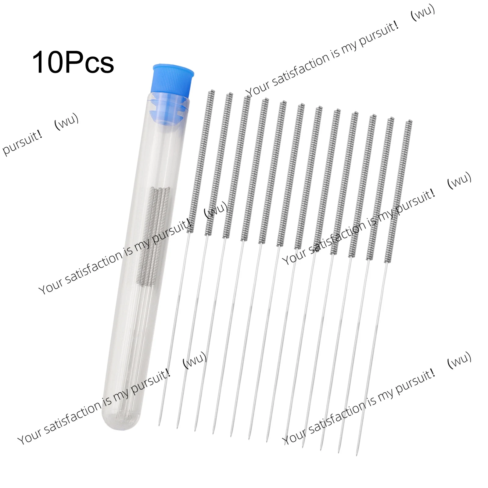 10Pcs Stainless Steel Nozzle Cleaning Needle Kit for 3D Printers - 0.4mm for 3D Printer Performance Maintenance and Optimization