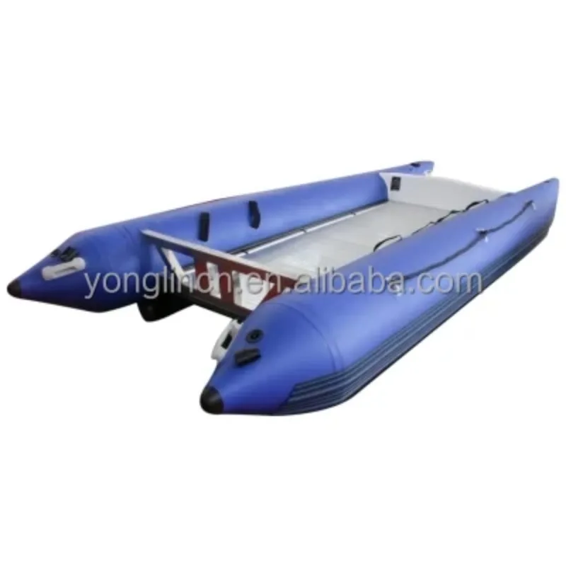 

Factory High Speed Inflatable Catamaran - PVC CE Certified Offshore Fishing Yacht