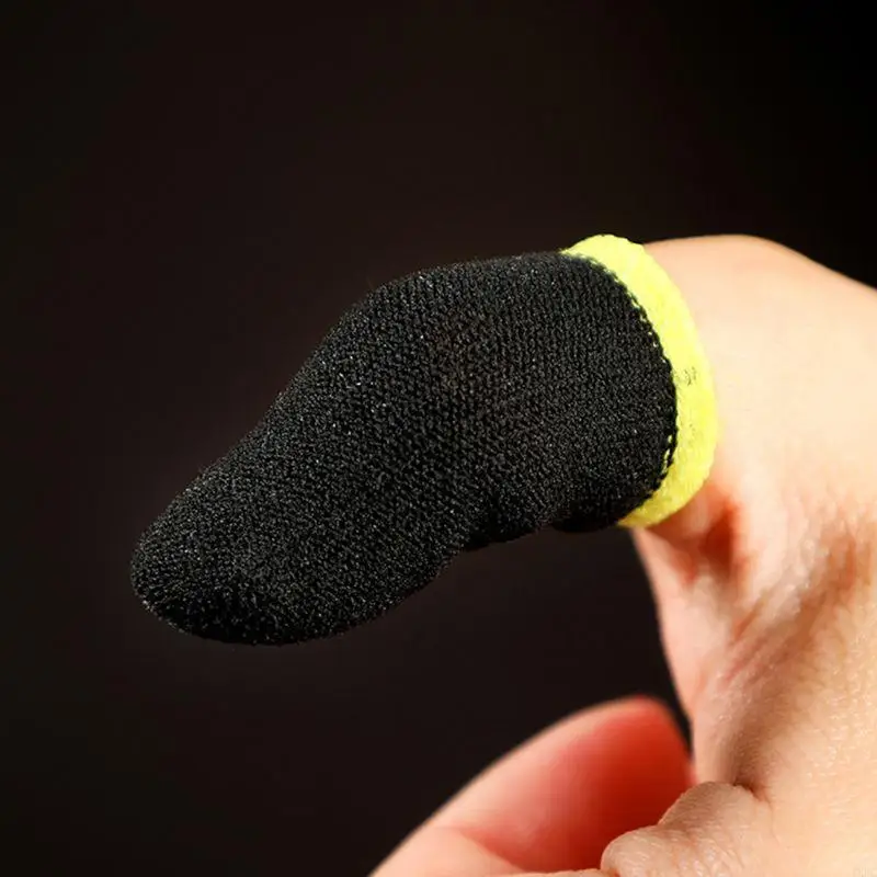 Finger Cover Game Controller For PUBG Sweat Proof Non-Scratch Sensitive For Touch Screen Gaming Finger Thumb Sleeve Glove