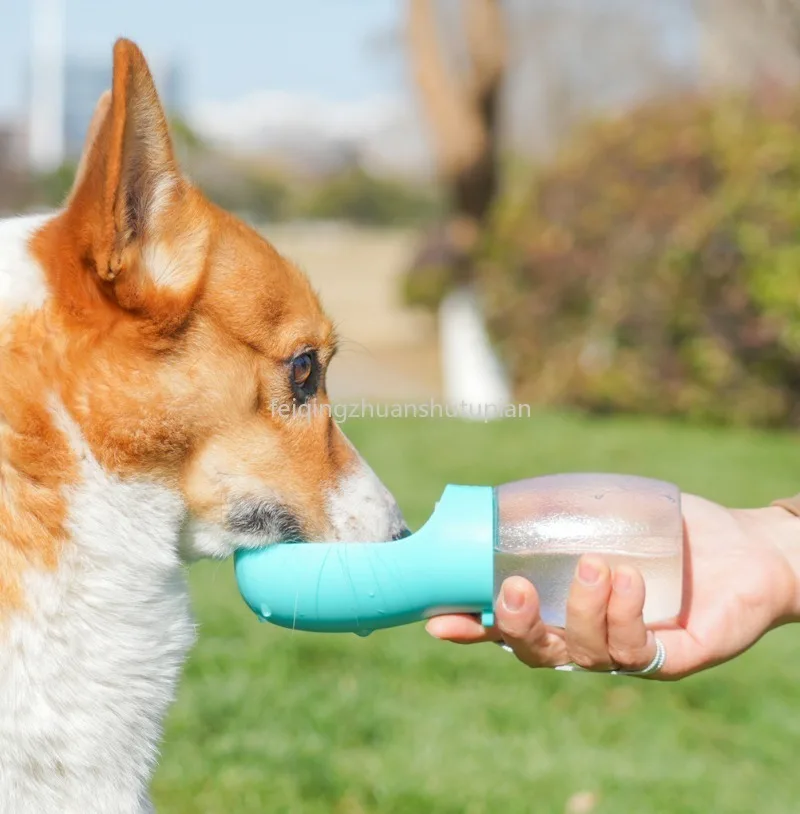 

Portable Pet Water Cup 300ML Cat Dog Water Feeding Kettle Leakproof Water Dispenser for Outdoor Travel Small Large Pet Supplies