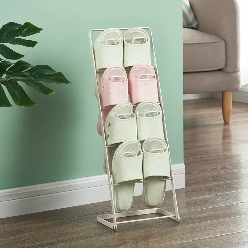 

Home Furniture Bathroom Toilet Living Room Toilet Slipper Drain Rack Vertical Shoe Cabinet Door Shoe Rack Entrance Shoe Storage