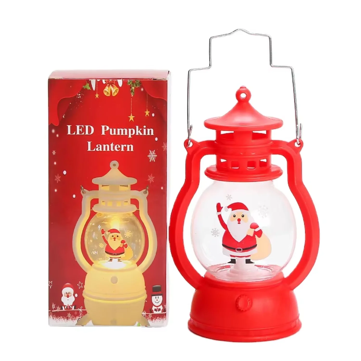 Christmas kerosene lamp wholesale reward children kindergarten Christmas gift portable night light window display pendant