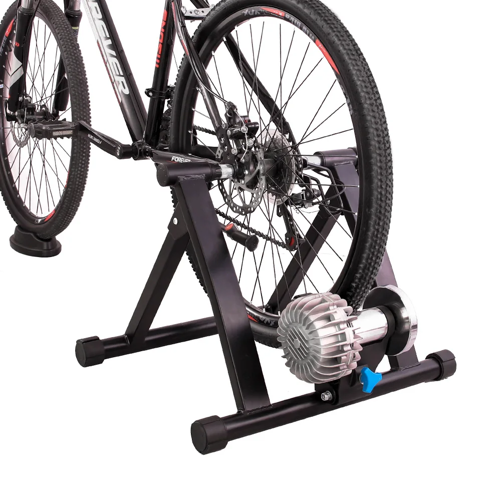 

Indoor Riding with Noise Reduction Wheel Steel Bicycle Exercise Training Stand Bicycle Gym Trainer