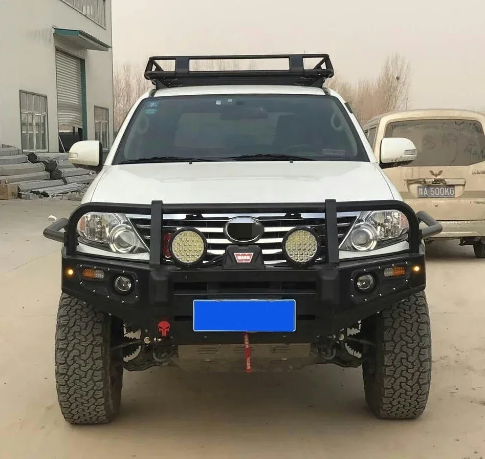 Front Steel Bull Bar 4x4 Offroad Accessories For  Fortuner Car Bumper