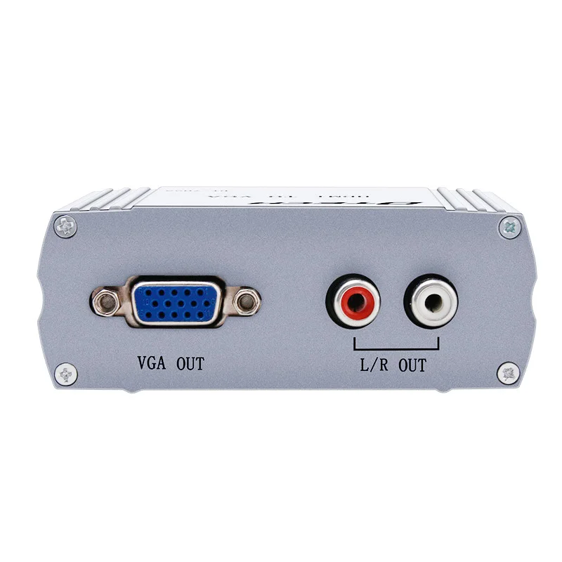 HDMI 1.2A - VGA 변환기 HD 480i ~ 1080p 플러그 앤 플레이 모니터 또는 프로젝터용 hdmi - Vga 어댑터