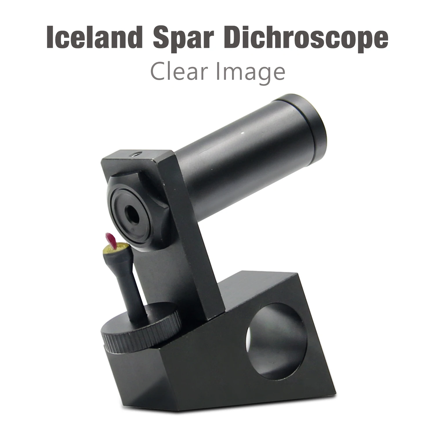 Professional Rotating Calcita Gemstone Dichroscope, Alta Qualidade Ferramenta