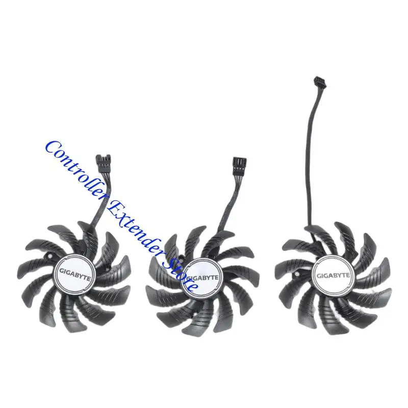 

N84B 78mm PLD08010S12HH 4Pin VGA Fan Graphics Card Cooling Fan for 3050 3060 3060TI GAMING OC