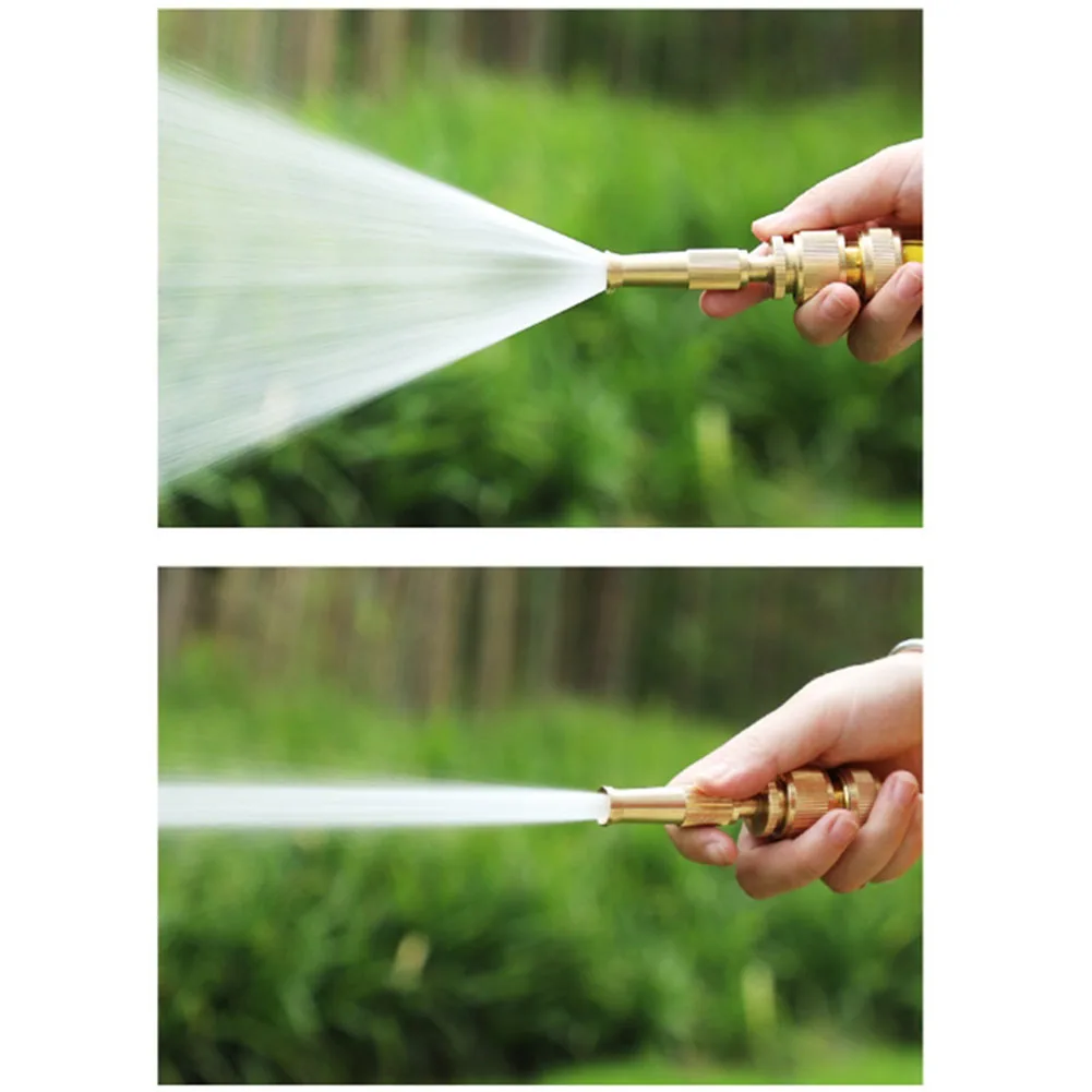 Spray Nozzle High Pressure Multi-use Lawns Garden Hose Nozzle Sprayer Water Spray Gun Head Spray Nozzle Water Quick Connector