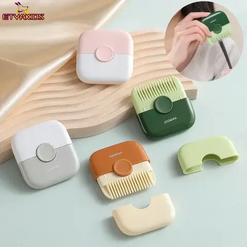 New Baby HairCut Hairdressing Comb Trim Bangs Broken Hair Bangs Trimmer Manual Portable Children's Hair Clipper Baby Accessories