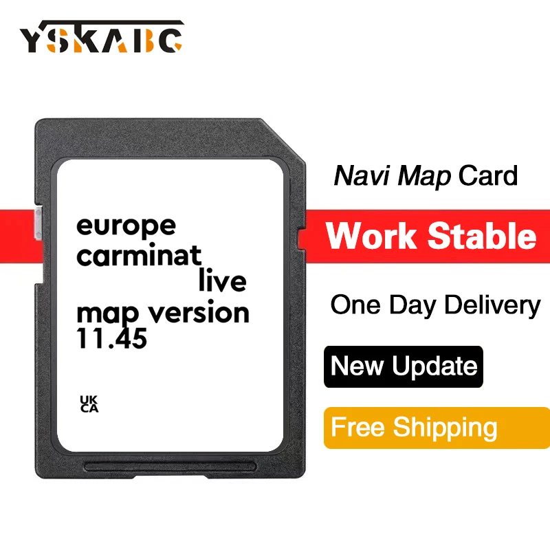 

8201756572 SD Card Europe Maps 2025 for Renault Megane Clio Laguna Scenic Navigation Carminat Live 11.45 Sat Nav 8GB