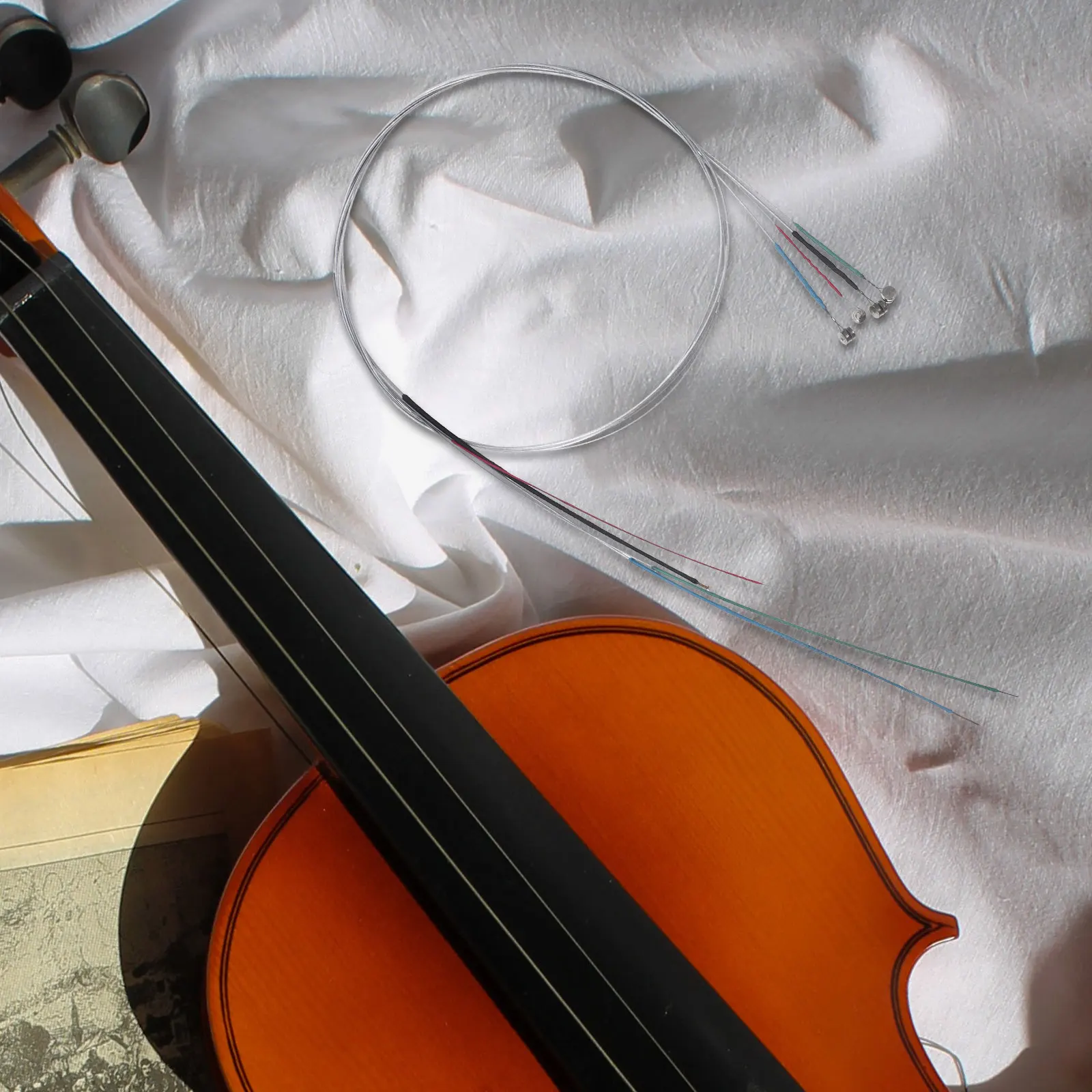 

4 Pcs Violin Strings Accessories Kit Pickup Instrument Parts Accessory Steel Wire Tool