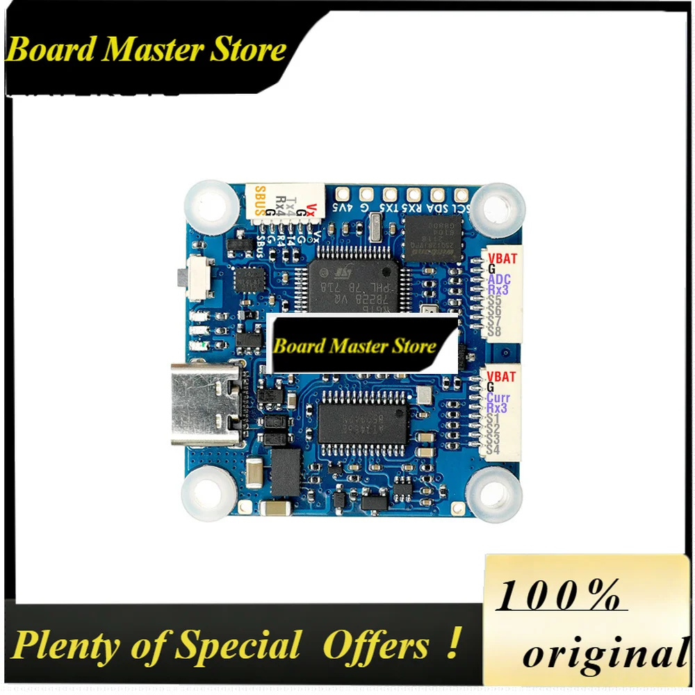 BoMaSMateksys Matek F405-HDTE F405 3-12S MATEKF405TE Dual BEC Flight Controller