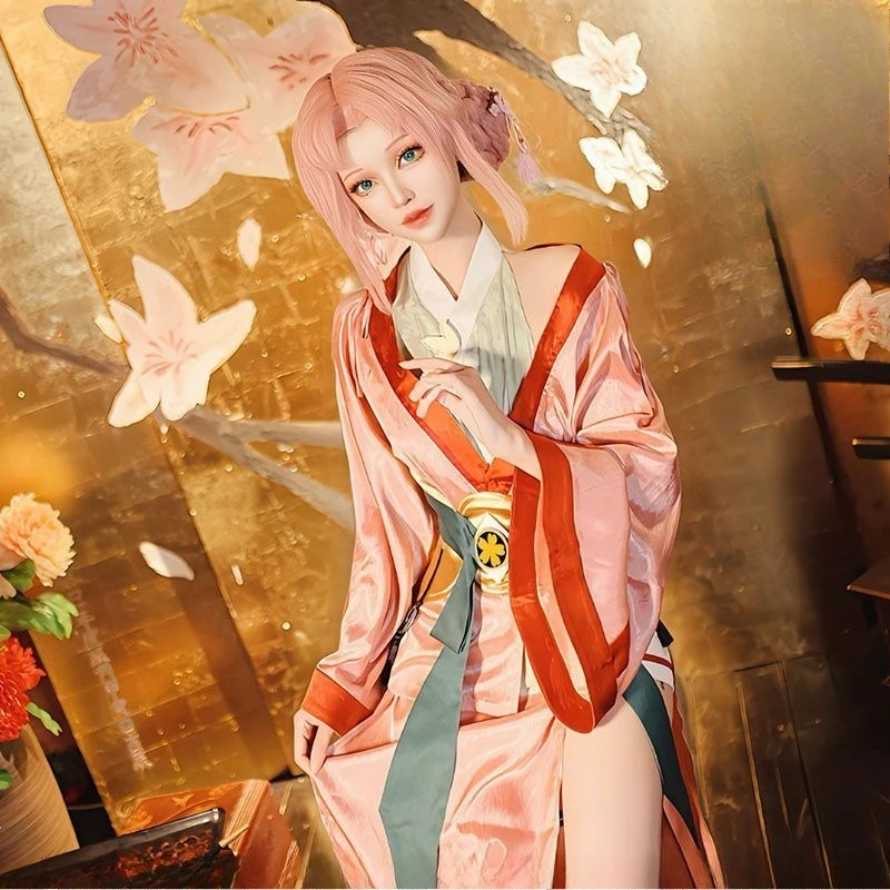 Disfraz de Anime para Cosplay, Vestido para Uso Diario, Uniforme de Cosplay, Dulce Vestido Kimono, Uniforme para Fiesta de Halloween y Carnaval