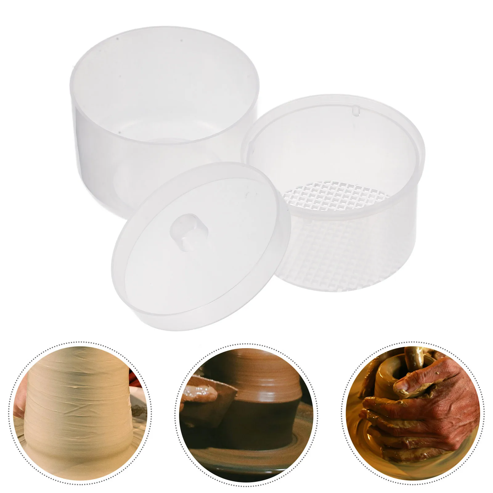 

1 Set Plastic Manicure Tool Soaking Bowl For Nail Art Tweezer Cleaner Case Detachable Tray Nail Tools Cleaning Box Salon Home