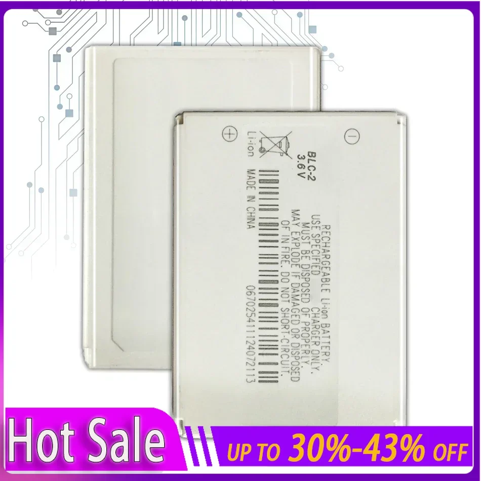 BLC-2 800mAh Phone Battery for Nokia 3310 3330 3410 5510 3530 3335 3686 3685 3589 3315 3350 3510 6650 6800 Portable Batteries