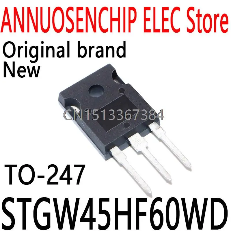 10PCS New and Original GW45HF60WD 600V 45A TO247 STGW45HF60WD 