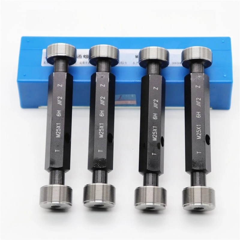 

Professional 3/4-16 UNF-3A Thread Gauge Plug with Go No-Go Gauge Plain End Plug Gage