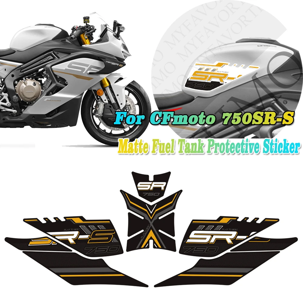 

Для CFmoto 750SR-S 750SRS 750 SRS SR 750SR S велосипедная накладка на бак, крышка бака, ручки, газовое топливо, наколенники, наклейки, протектор