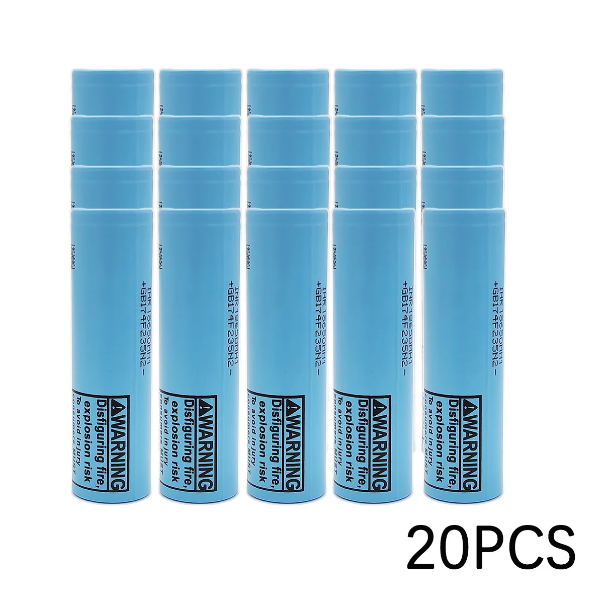 1-20pcs brand new 18650 3200mAh rechargeable battery lithium battery 18650MH1 3.7V high-capacity battery Flashlight batteries image 3