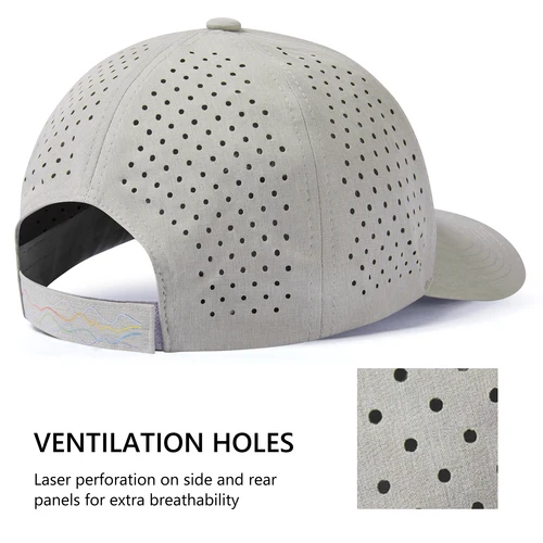 Imagen 2 del producto UPF 50+ Rendimiento Gorra de béisbol resistente al agua Sombrero ligero y transpirable Golf Correr Barco Senderismo para hombres y mujeres