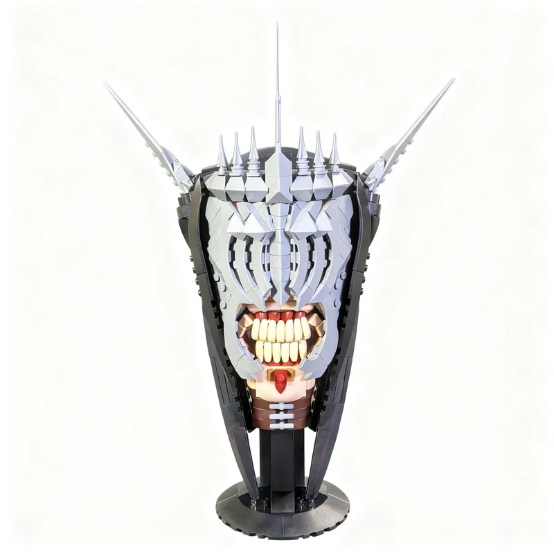 

694PCS MOC Creative Building Mouth Dark Lord Model DIY Ideas Toy Assembly Puzzle Birthday Gift Bricks Holiday Gifts Set