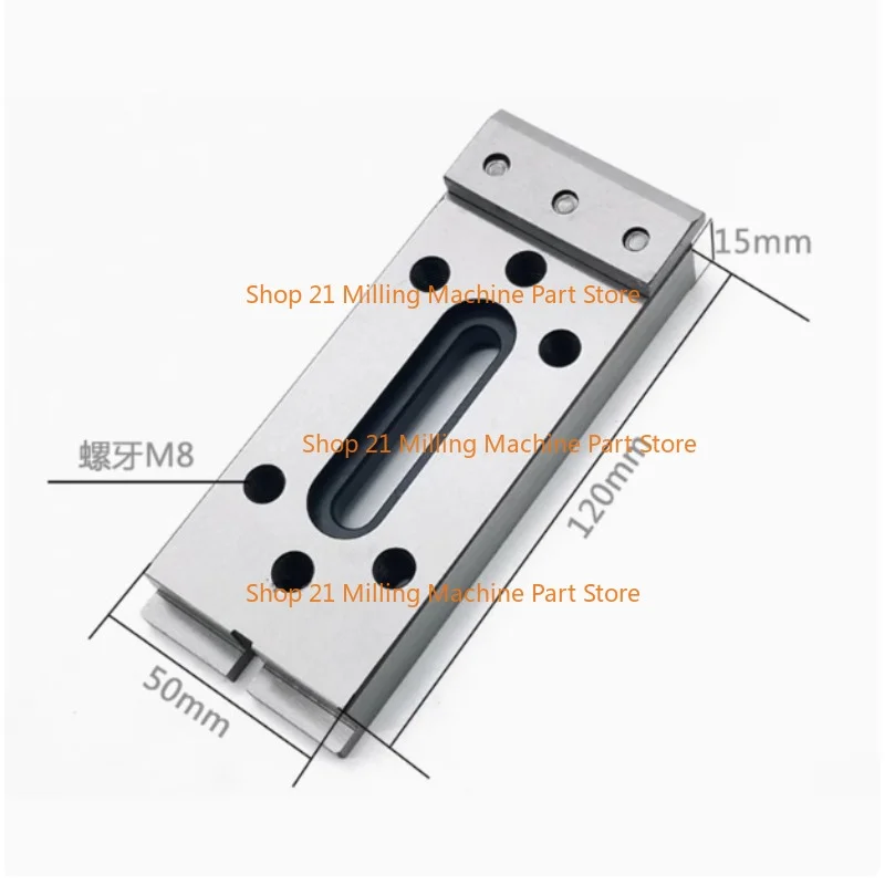1PC Wire Cuting EDM Machine Stainless Jig Holder for Clamp 120/150/220*50*15mm M8 for Sodick DWC Wire Cut EDM Machine