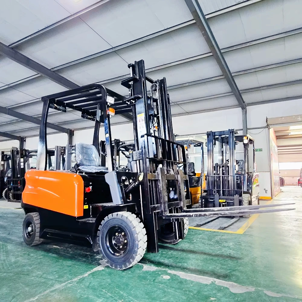 中国新しい油圧スタック トラック小型フォークリフト パレット ジャック スタッカー 1 トン 1.5 トン 2 トン電動フォークリフト販売