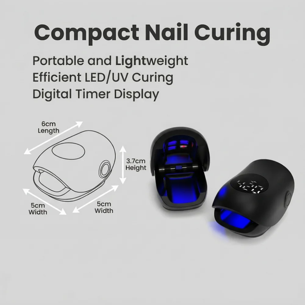 Nail Fungus Laser Therapy Device 1*940NM Infrared 3*500NM Blue Light Hand Foot Anti Fungal Onychomycosis Tools Home Instrument
