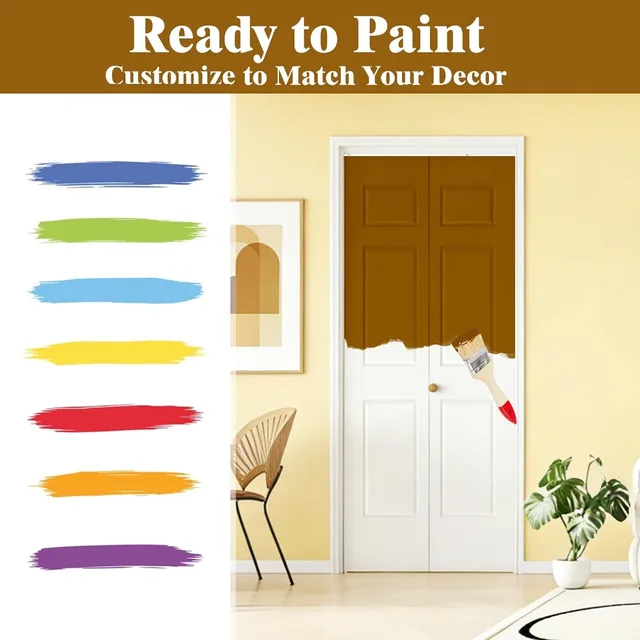 6-Panel White Primed Bifold Closet Doors 72x80, Hollow Core Interior Folding Barn Door with Hardware 6 6-Panel White Primed Bifold Closet Doors 72x80, Hollow Core Interior Folding Barn Door with Hardware 6