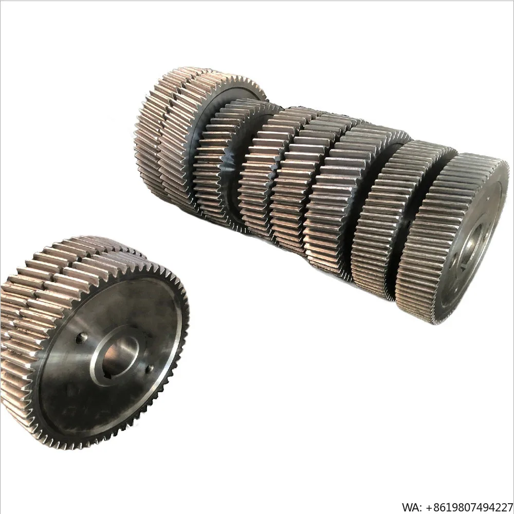 Precision Machined Helical Gear for Industrial Machinery Replacement Parts