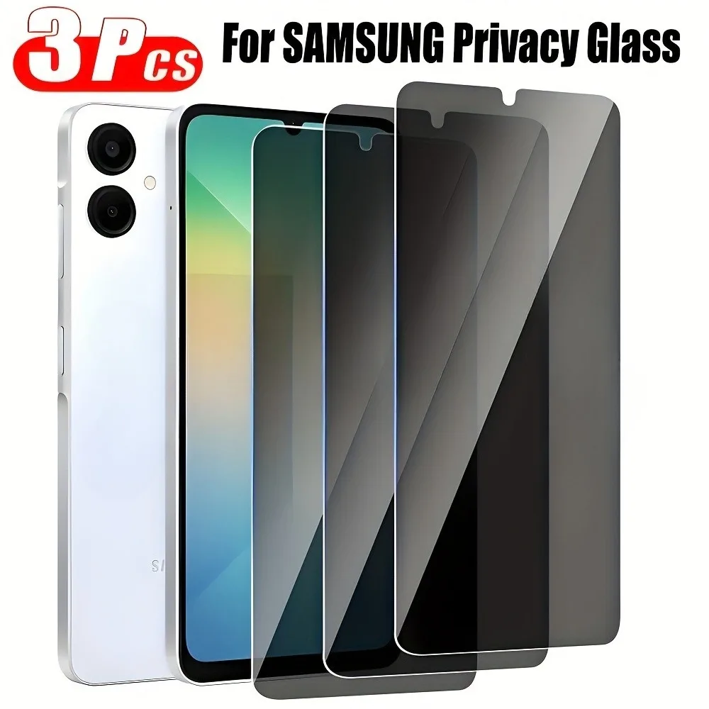 

3 шт. закаленное стекло для Samsung Galaxy A06 A13 A15 A25 A36 A42 A56 Защитная пленка для экрана Samsung A16 A24 A26 A35 A55 A73