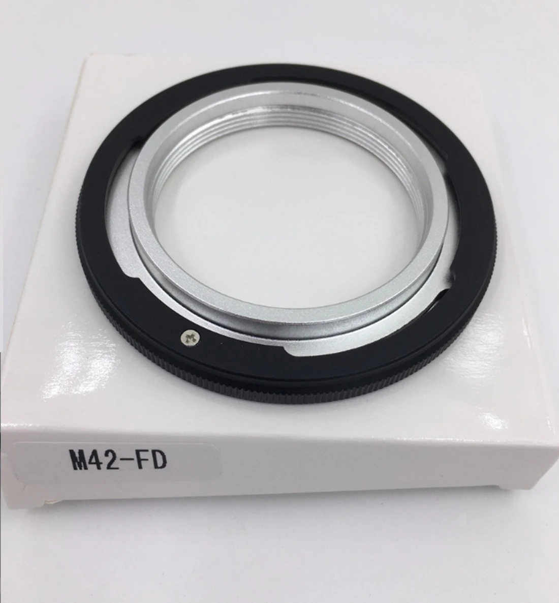 M42 to FD Camera Lens Adapter M42 Screw Lens to FD Metal Transfer Switch Change Ring for Canon FD Mount Manual Focus