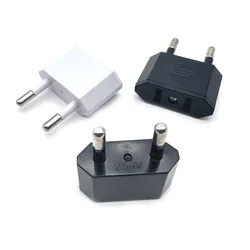 American To EU Europe Travel Power Adapter 2 pin US To EU Plug Adapter AC Converter Electrical Socket