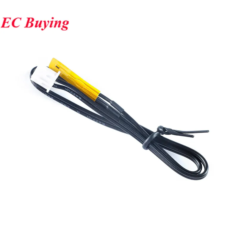 5Pcs/1pc NTC10KB3435 Thin Film Thermistor NTC 10K ohm Temperature Sensor Probe 3435 NTC10K Thermal Cable For 3D Print