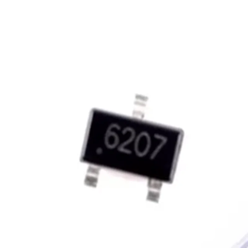 50PCS-200PCS CC6207TO TO92-S CC6207ST SOT23-3  Fully-polarity ultra-low-power Hall switch Hall sensor