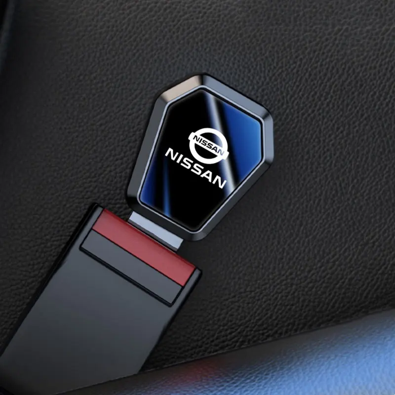 Car Safety Extension Buckle Extender Clasp Insert Plug Clip Car Seat Accessories For Nissan murano Navara Qashqai x-trail Patrol