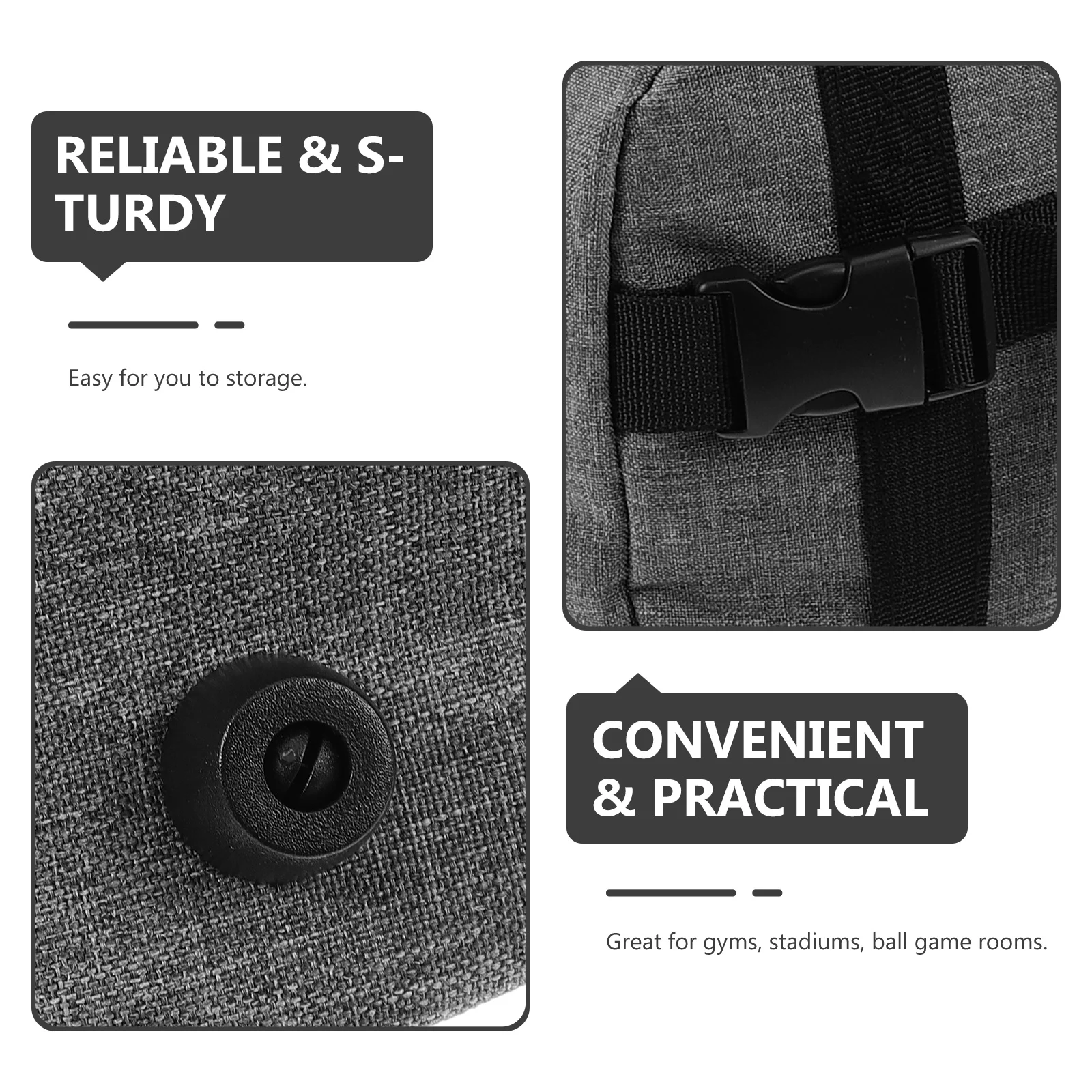 

1pcs Bowling Ball Bag Oxford Cloth Durable Storage For Soccer Basketball Volleyball Multi-Sport Use Portable Sports Ball Carrier