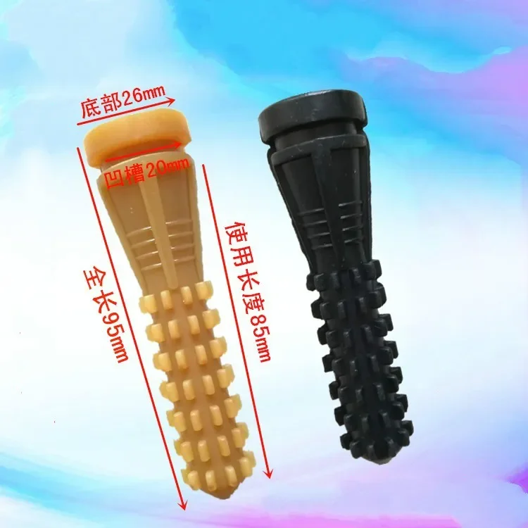 50PCS Hair Removal Machine Rubber Rod   Glue Beef Tendon Stick Plastic Nail Poultry Chicken and Duck Goose  