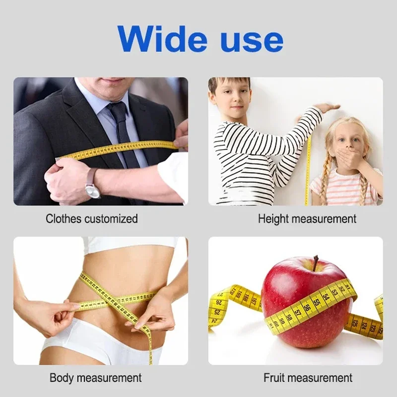 300 سنتيمتر 120 بوصة المحمولة لينة شريط PVC 3m الجلود حاكم الجسم الارتفاع مقياس قياس أدوات التحليل قابل للسحب أداة #6
