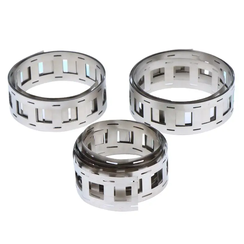 New1 Roll Lithium Battery Nickel Strips 1Meter 0.15*20.2mm 2P Nickel Plated Steel Strip For 18650 Battery Pack Spot Welding