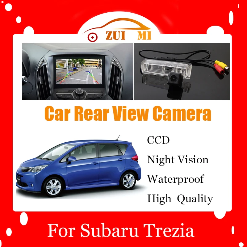 

Car Reverse Rear View Camera For Subaru Trezia 2010~2016 CCD Full HD Night Vision Backup Parking Camera Waterproof Shockproof
